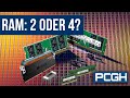 Sind vier ramriegel besser als zwei  praxistest mit intel und amd  arbeitsspeicher gamingpcs