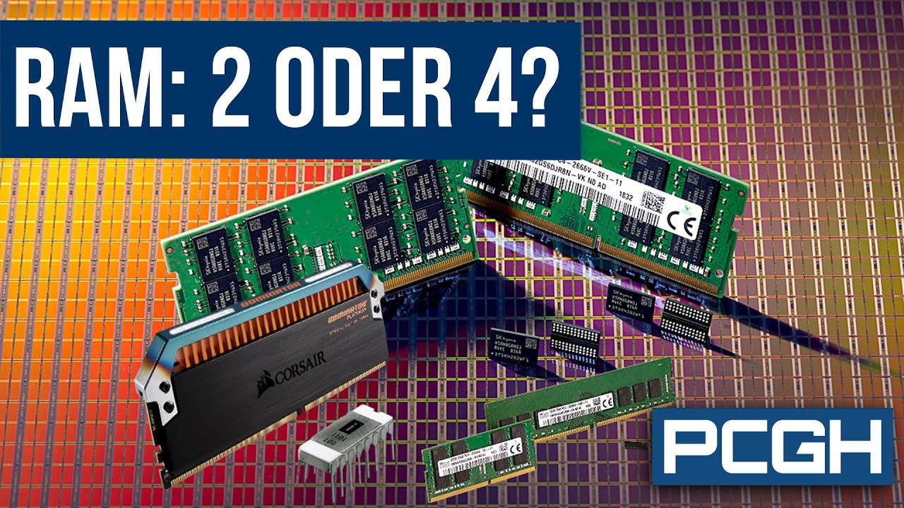  New Sind vier RAM-Riegel besser als zwei? | Praxistest mit Intel und AMD | Arbeitsspeicher Gaming-PCs