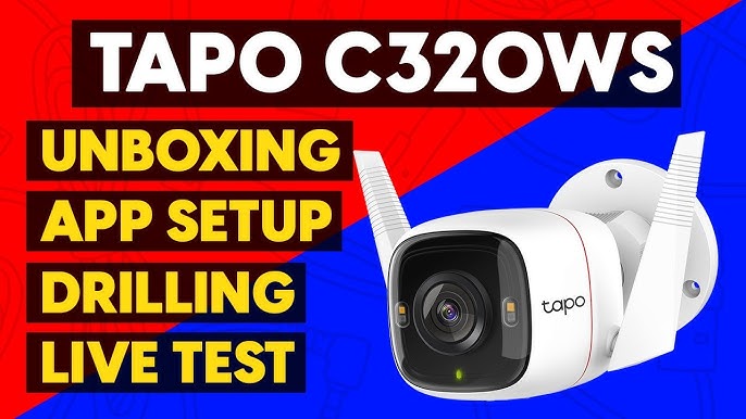 TAPO C510W UNBOXING AND SETUP INSTALLATION WITH TAPO APP *2K