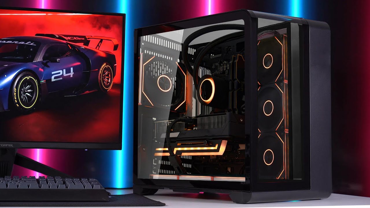 Hoengager AI Gaming PC -AMD Ryzen 7 9800X3D 8Core 5.2GHz- RTX