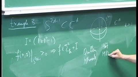 Prof. Mihai Putinar | Hermitian complexity of real ideals