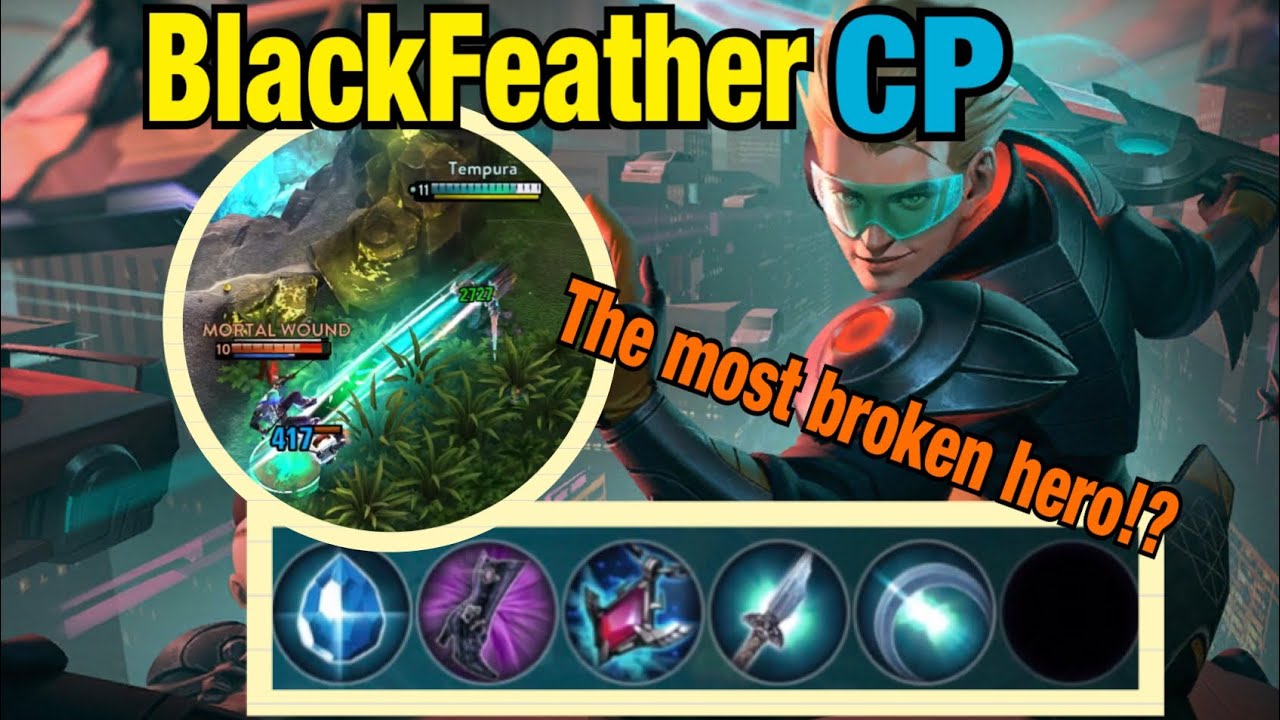 Nerf this hero please! Blackfeather CP Jungle 3v3 Gameplay Vainglory in 2023