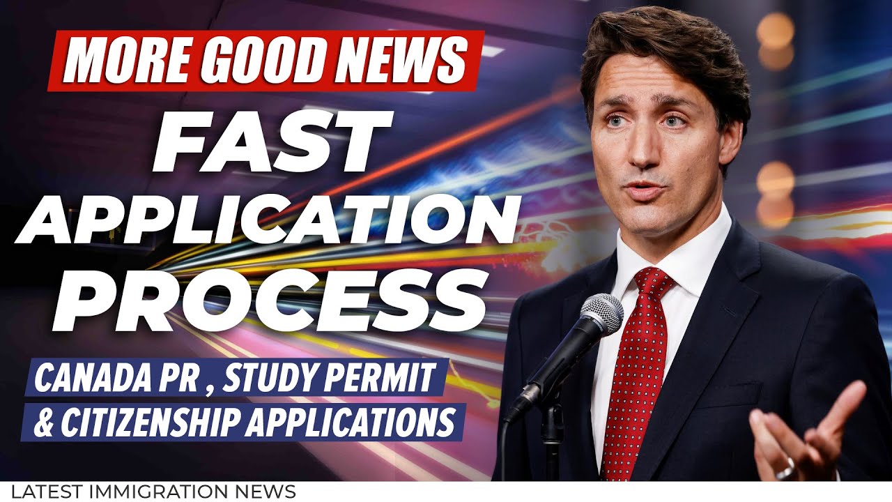 More Good News : Fast Application Process for Canada PR , Study Permit ...