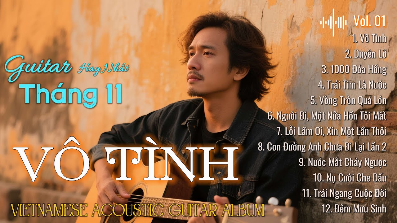 Vô Tình - Album Nhạc Tình Buồn Guitar Hay Nhất Tháng 11 | Vietnamese Acoustic Guitar