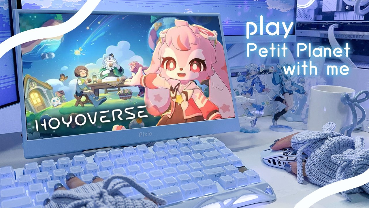 【play with me】🌎プチプラネット🌎/新作HoYoverseが贈るスローライフテストプレイ【Petit Planet】60 min of game play┊ Beta Test