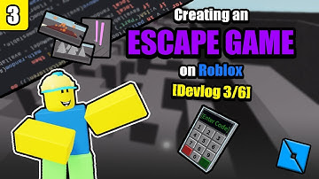 Creating an Escape Game on Roblox! | Devlog (3/6) | StinkyDonut