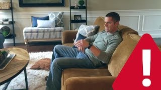 CHIROPRACTOR Advice - Alleviate back pain from sitting on the couch!