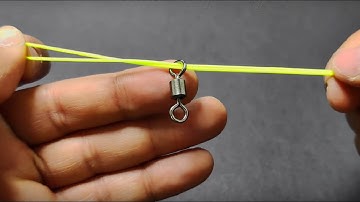 A simple way to tie number 8 fishing hooks that you should know