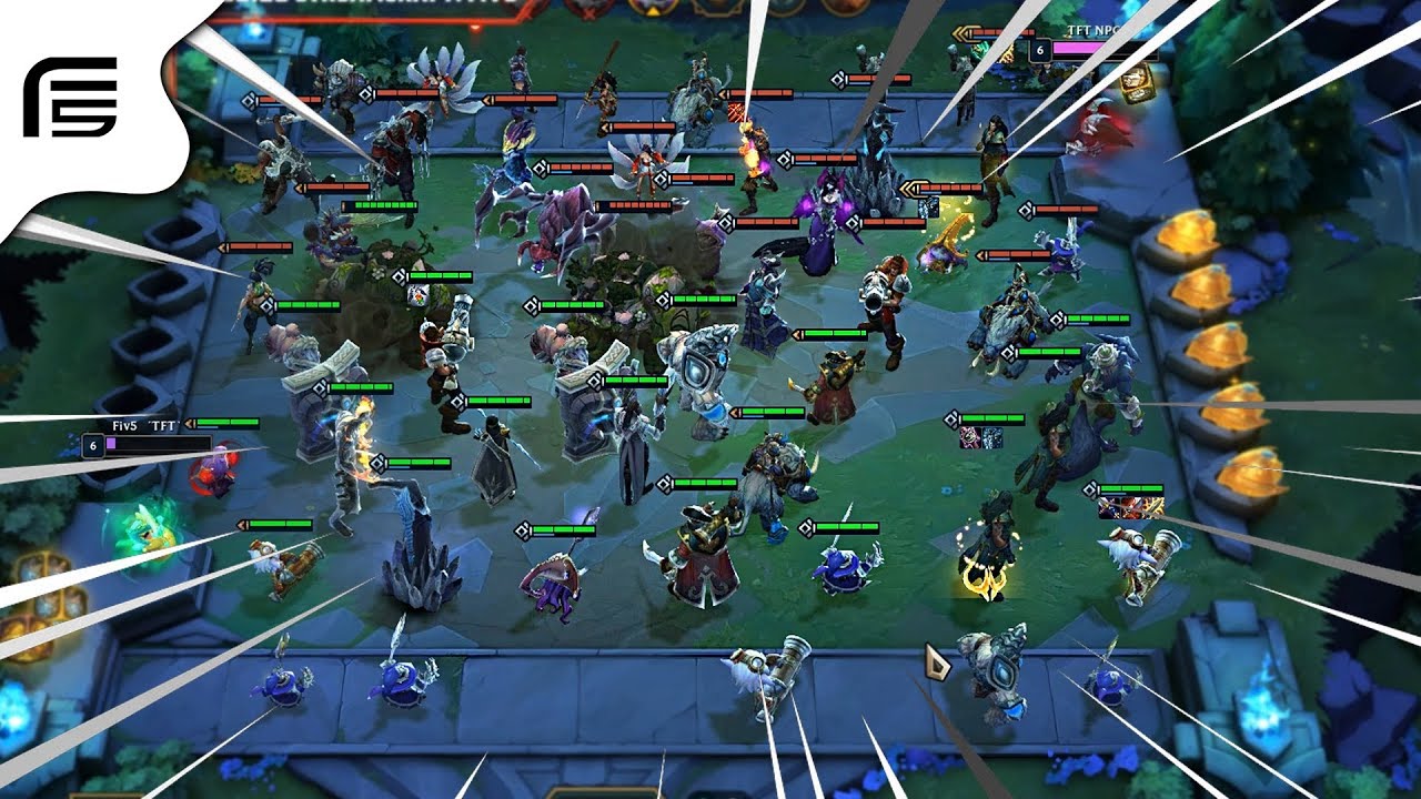 lol auto chess gameplay (TFT) 15x15 CAMPEÕES EM CAMPO COM ESSE BUG - PARECIA BAILE DE FAVELA - League of Legends - [PT-BR]