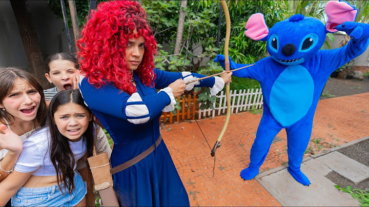 A Merida enfrentou o Stitch do mal!