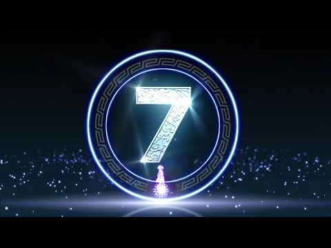 節目片頭/節目開場/婚禮開場/婚禮片頭  科技 倒數 10 秒 素材 Countdown Time 10 seconds