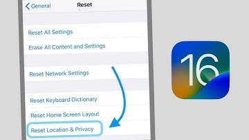 iOS 16 How To Reset Location & Privacy Settings On iPhone iPad iPod