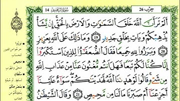 الصفحة 258 :سورة إبراهيم من الآية 19 إلى 24