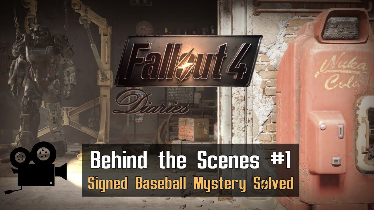Fallout 4 Secrets Signed Baseball Mystery Solved YouTube