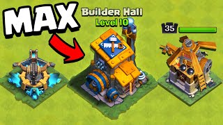 I Maxed New Clash Of Clans Builder Base On Day 1