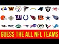 Guess All NFL Logos – Can You Name Them All? 🏈