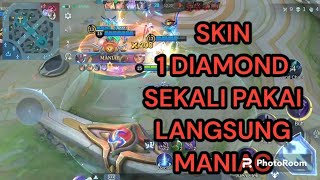 SKIN MEMBAWA KEBERUNTUNGAN trending mobilelegends topglobalmlbb maksman topglobalmoskov