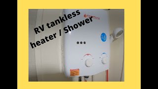 RV tankless water heater by Millers in the Moment 33,222 views 3 years ago 5 minutes, 57 seconds