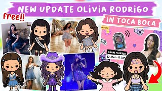 Celebrity Toca Life World : NEW UPDATE OLIVIA RODRIGO IN TOCA LIFE WORLD😱 | TOCA BOCA UPDATE Wealth