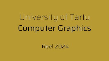 Computer Graphics Reel 2024