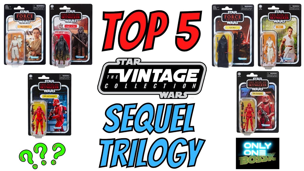 Top 5 Star Wars The Vintage Collection Sequel Trilogy Figures