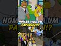 HOMER VIRA UM PAPARAZZI!? #simpsons #thesimpsons #shorts #homer #bart