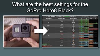 Gopro Hero8 Black Best Settings For Highest Image Quality Youtube