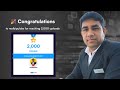 Completed 2000 YouTube Uploads | 3 Years of Consistency | More Videos Coming Soon | Bipul Das