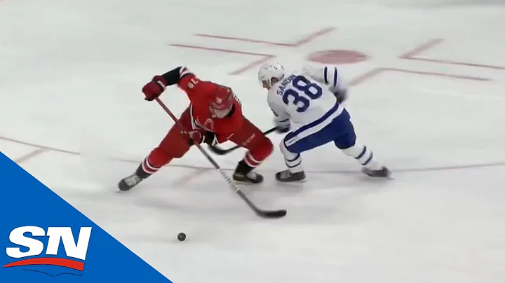 Steven Lorentz Out Fights Rasmus Sandin And Buries...