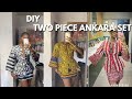 How to Sew an Ankara Two-Piece Set (Blouse and Skirt)