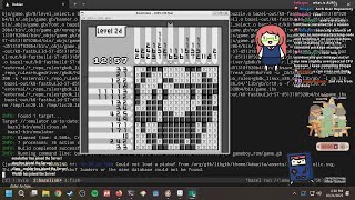 (gameboy picross dev) puzzle images can now have a surrounding color screenshot 3