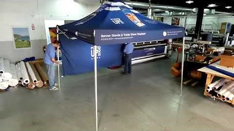 How To Assemble Your Custom Canopy Tent