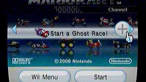 Nintendo Wii Menu (DAZZLE TEST)