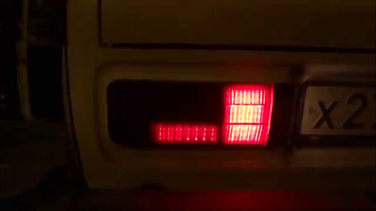 Фонари светодиодные в ваз 2106 - YouTube