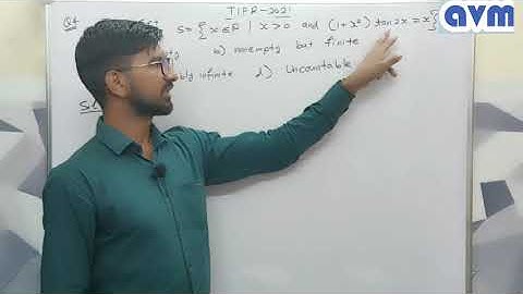 TIFR-2021 (Mathematics) Solution,  Part-2