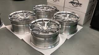 MRR WHEELS - FS06 POLISHED CLEAR FINISH