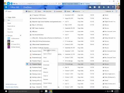 Office 365 Online Desktop Shortcut
