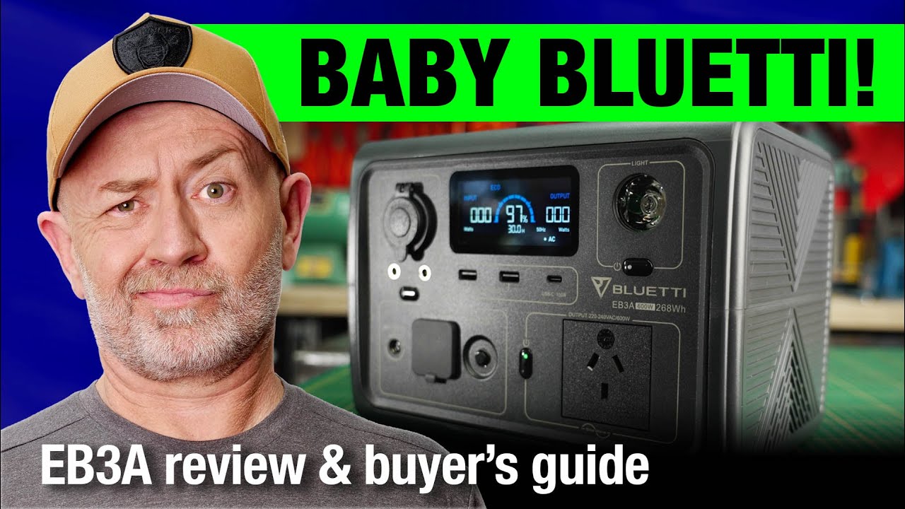 Bluetti EB3A portable power station review | Auto Expert John Cadogan