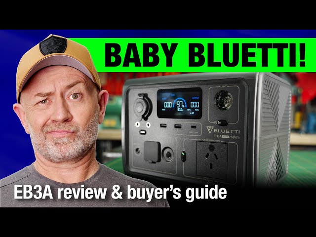 Bluetti EB3A portable power station review