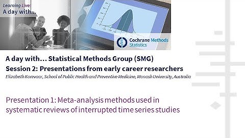 Meta-analysis methods used in systematic reviews of interrupted time series studies