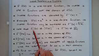 How to denote the inverse function of a function using the notation f^-1(x)