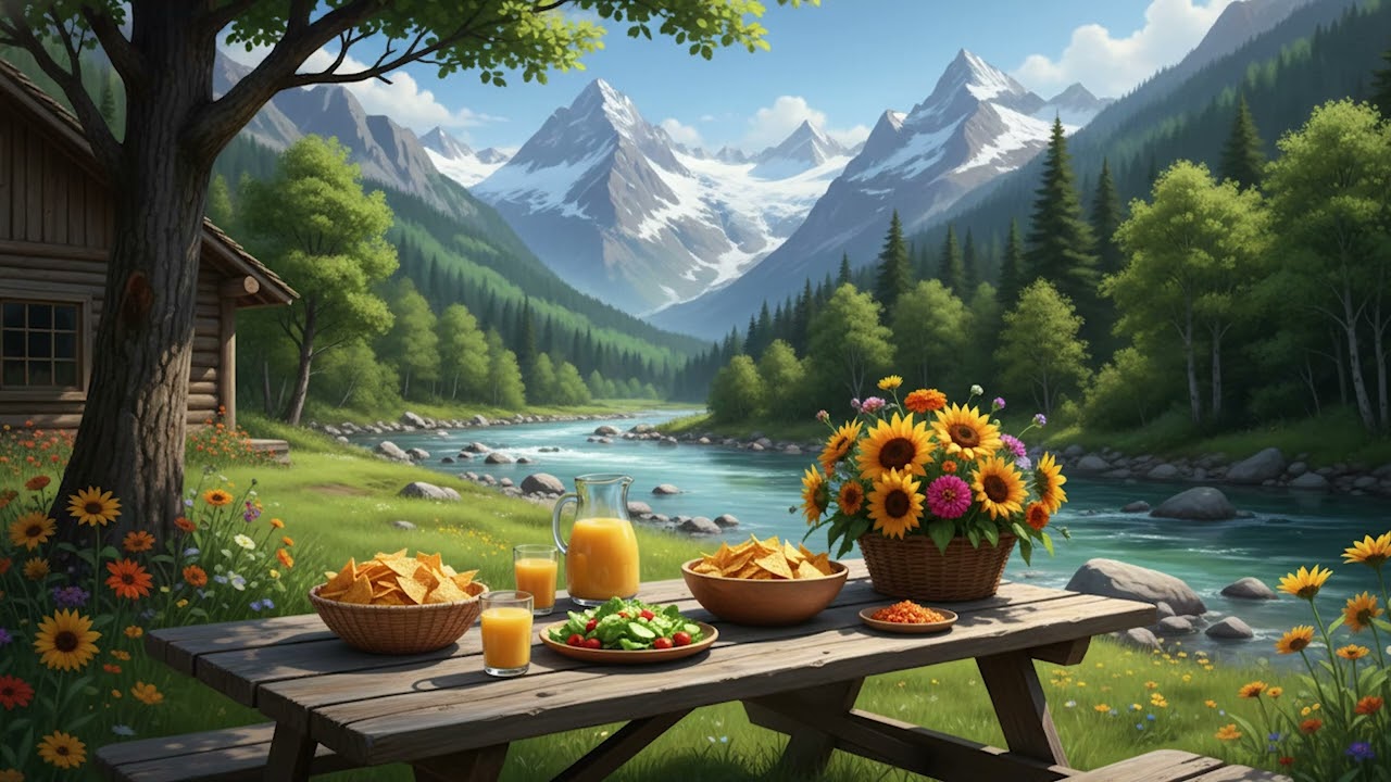 Soothing Piano Music & Gentle Nature Sounds 🌿 Peaceful Ambience for Focus