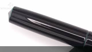 NAKAYA 中屋万年筆 万年筆 シガー ピッコロ 青溜 軟細字 - YouTube