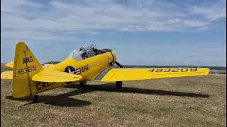 T-6G Harvard Startup | Compton Abbas Airfield 25.07.2026