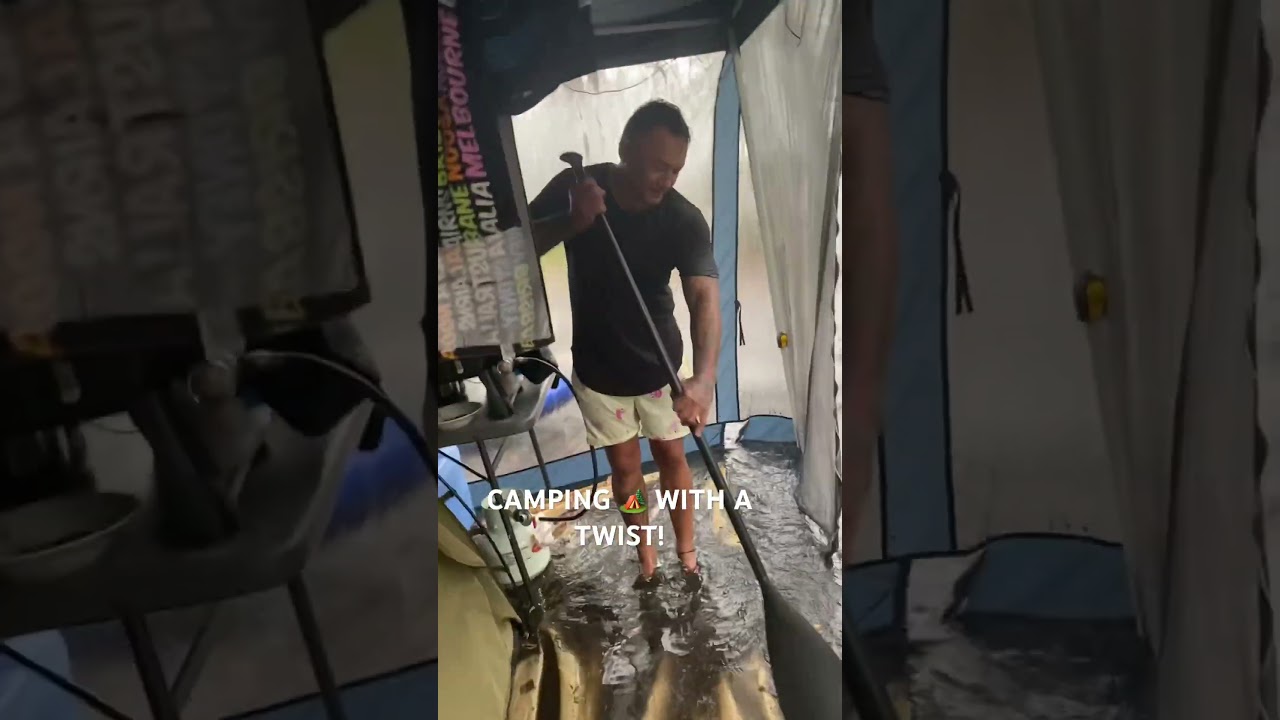 CAMPING 🏕️ GOES WRONG!! #shortvideo #camping #funny #shorts