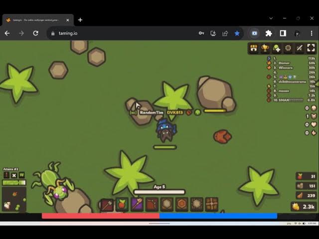 crazy games taming.io episode 2 of crazy games 