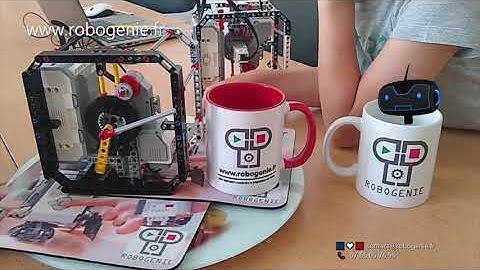 Robot horloge : modéliser, construit et programmer par des enfants / ROBOGENIE école de robotique