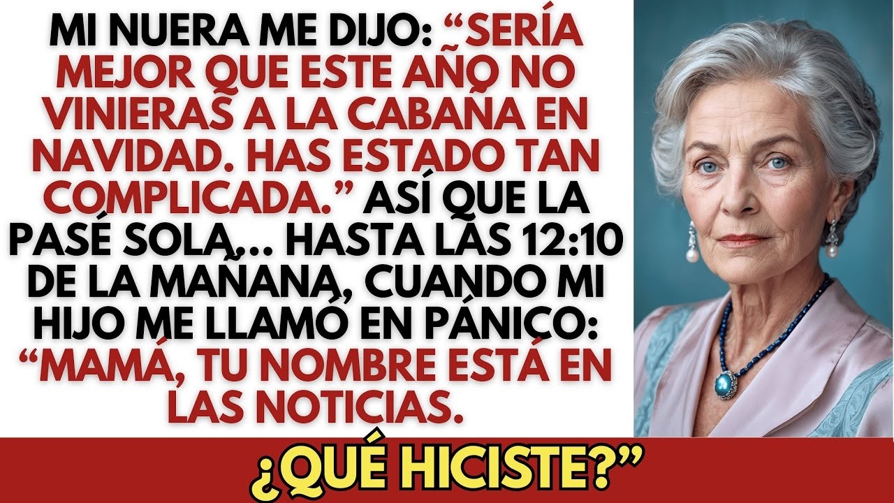 Mi Nuera Dijo Que Era “Difícil” En Navidad  A Las 12 10 Mi Hijo Llamó：“¿Qué Demonios Está