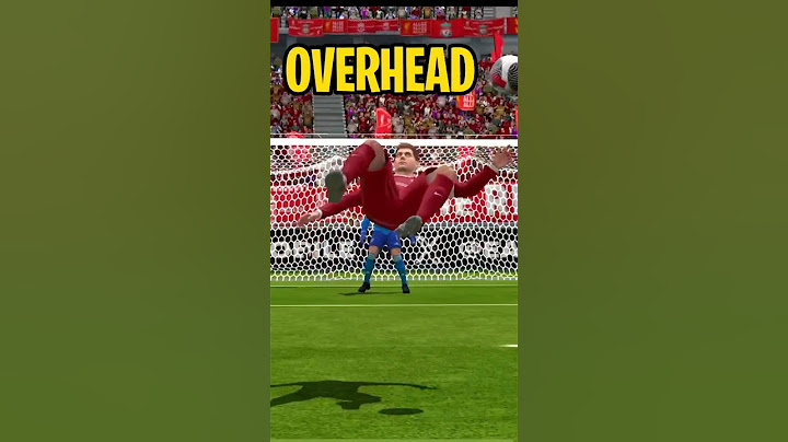 BICYCLE KICK TUTORIAL | fc mobile #fifamobile