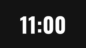 11 Minute Timer
